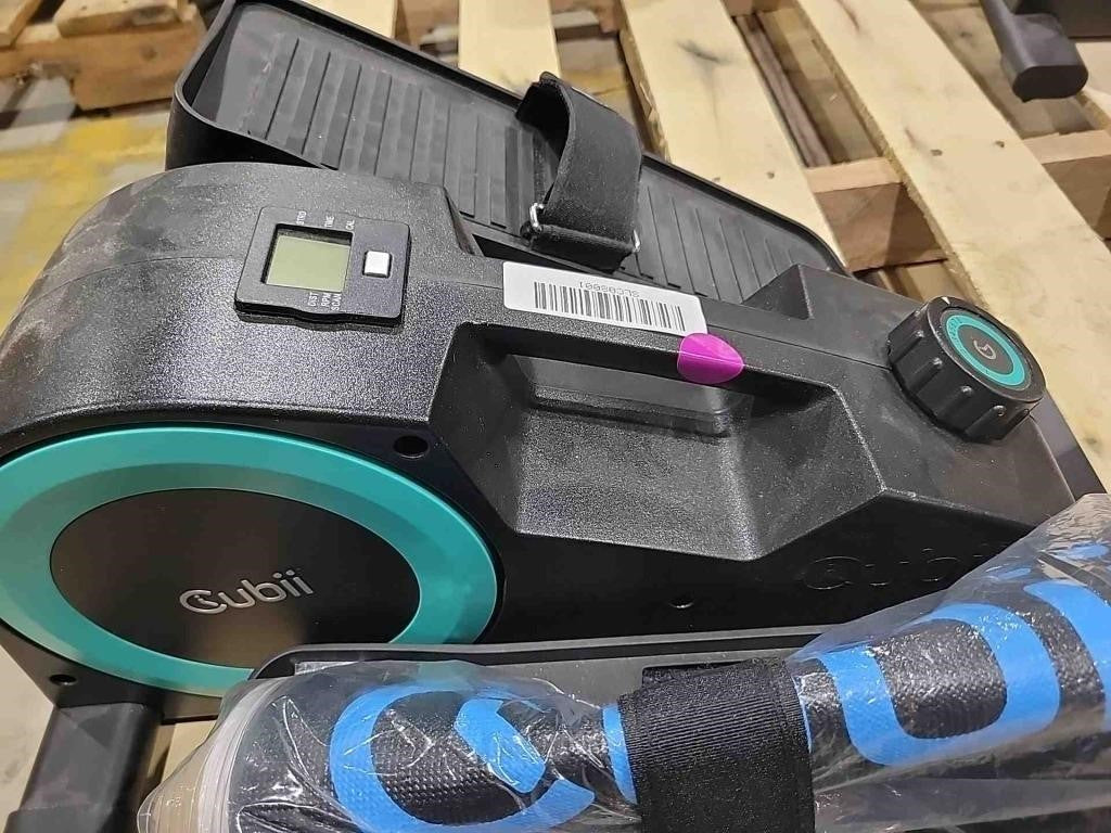 Cubii Go Seated Under Desk Elliptical Machines for Home Workout, Teal Green