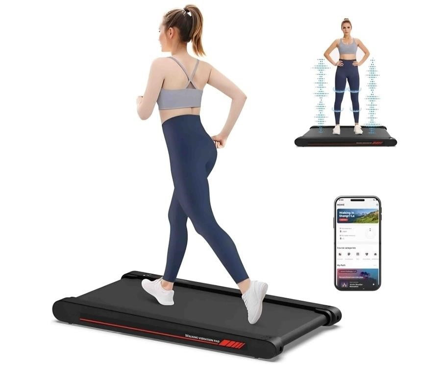 Sperax 4 in 1 Walking Vibration Pad Treadmill,