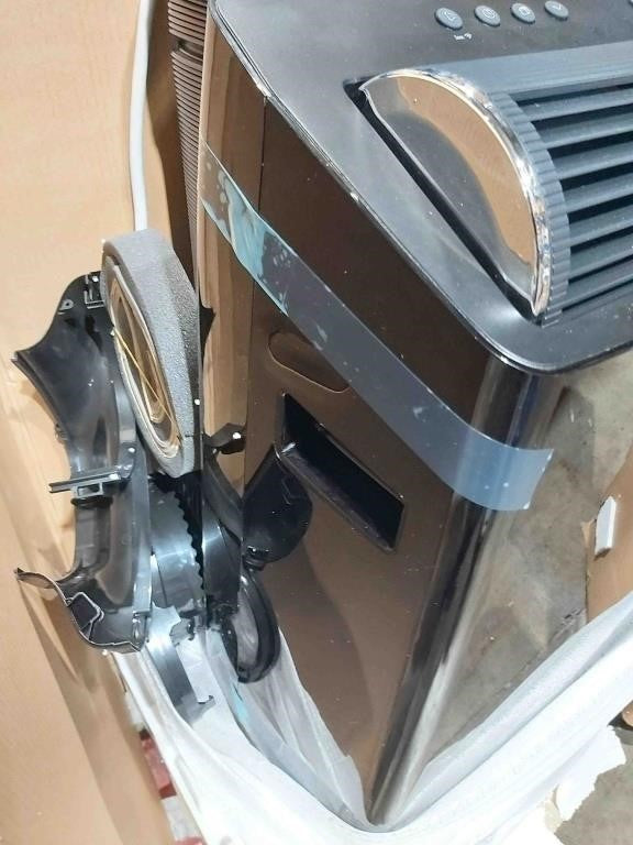 Midea 12,000 SACC Portable AC inverter, Black (MP12SVKBA3RCM)