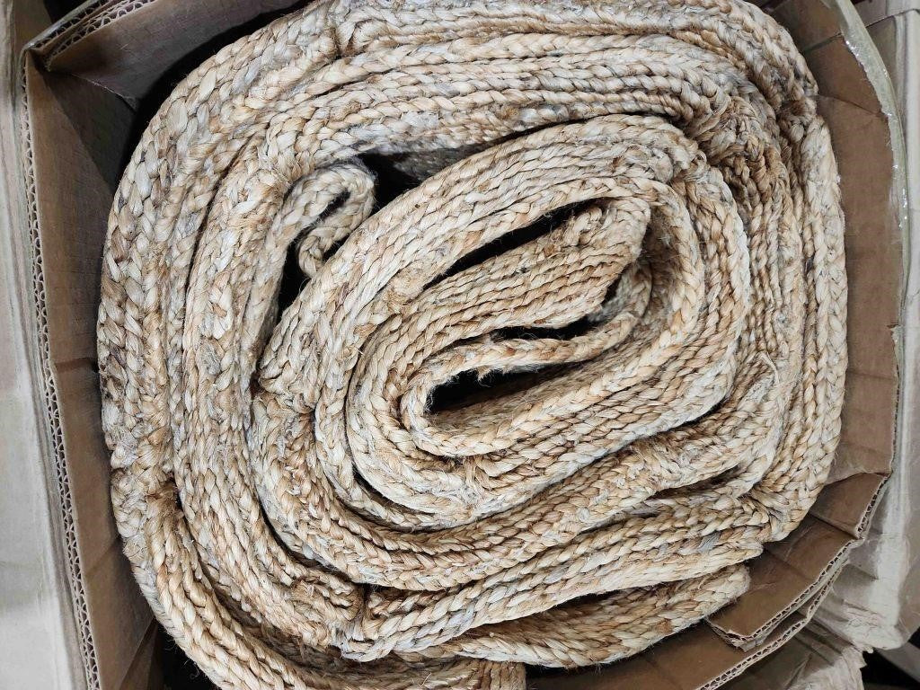 Natural Fiber NFB480 Indoor Area Rug - Natural - 9'x12' - Safavieh.