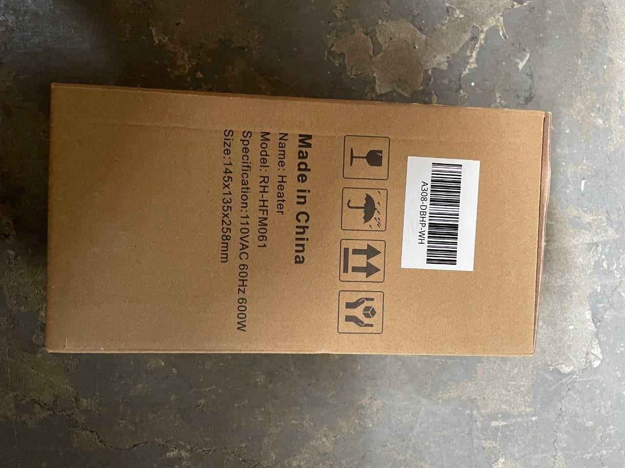 Portable 600W Space Heater CY31021