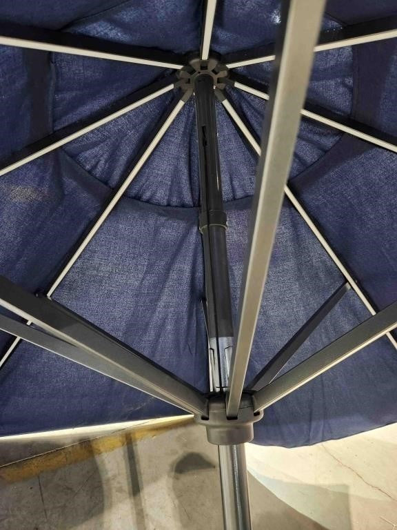 Sunvilla Deluxe Sunbrella Market Umbrella, 10ft, Blue