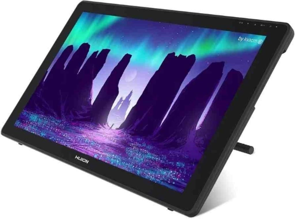 HUION KAMVAS 22 Drawing Tablet with Screen 120% sRGB PW517 Battery-Free, Model #G2201