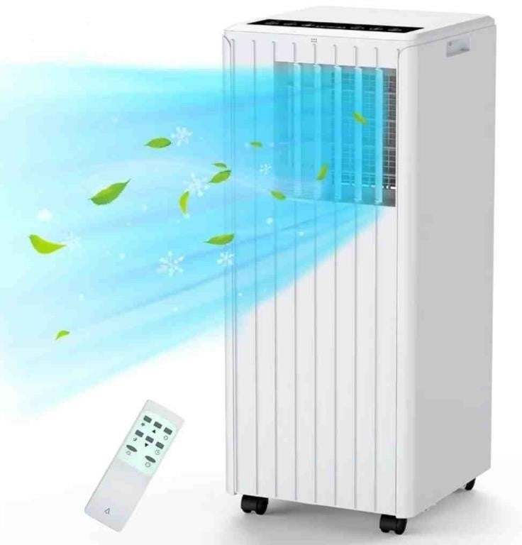 8,000 BTU Portable Air Conditioner, 350 Sq.ft, White