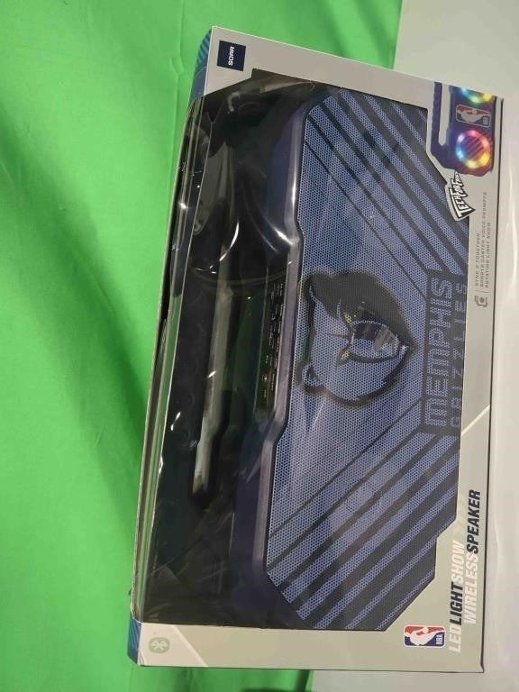 SOAR NBA Wireless Boombox Speaker Memphis