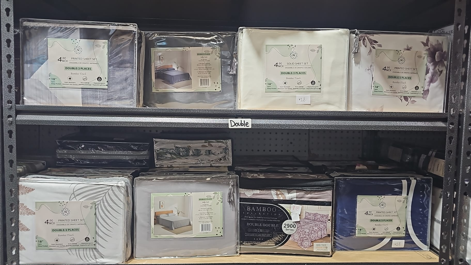 Double size bed sheet