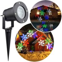 LED Snowflake Lamp Waterproof Light for Outdoor