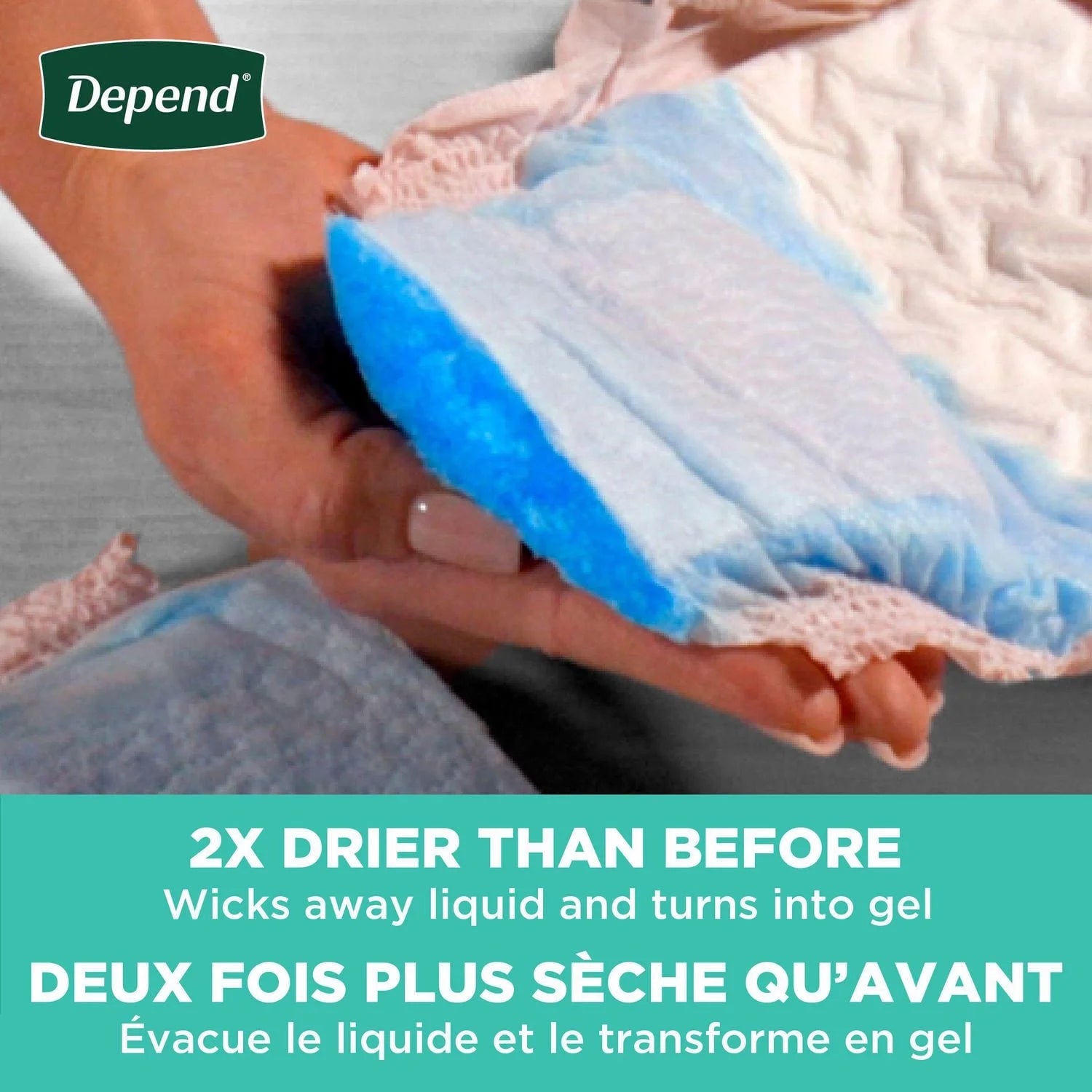 Depend Fresh Protection Adult Incontinence, Women Size M