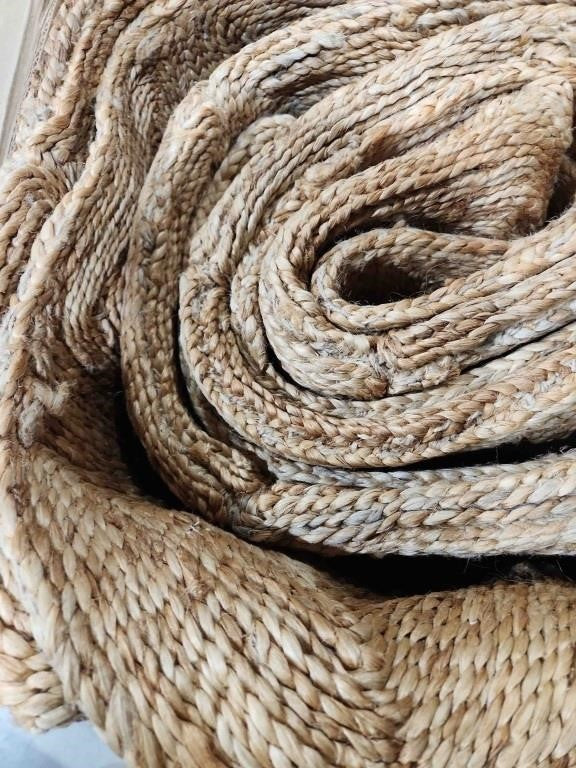 Natural Fiber NFB480 Indoor Area Rug - Natural - 9'x12' - Safavieh.