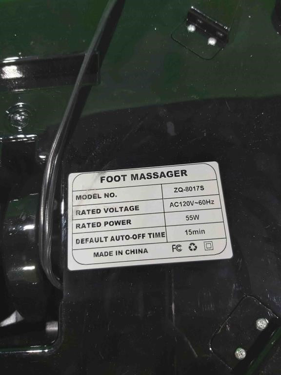 TISSCARE Shiatsu Foot Massager with Heat, (Gray)