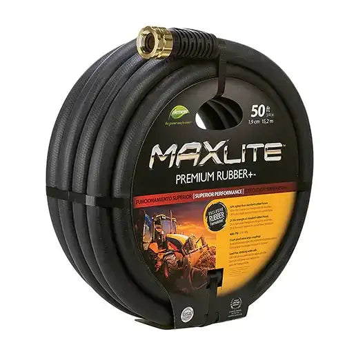 MAXLite™ Water Hose, Rubber, 3/4" dia. x 50' LModel: NM930 Manu