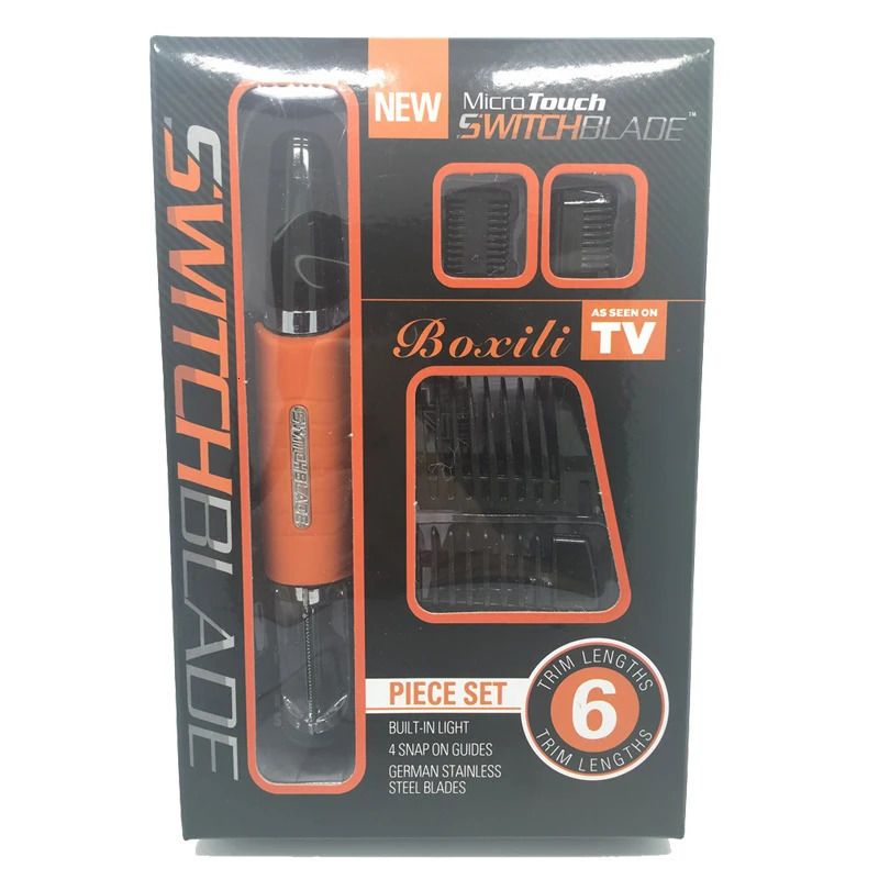 Electric Ear Nose Hair Trimmer Razor Brow Shaping Portable Shaving with Duals Cutter Head Washable Face Care Hair Trimmer Tools 231221