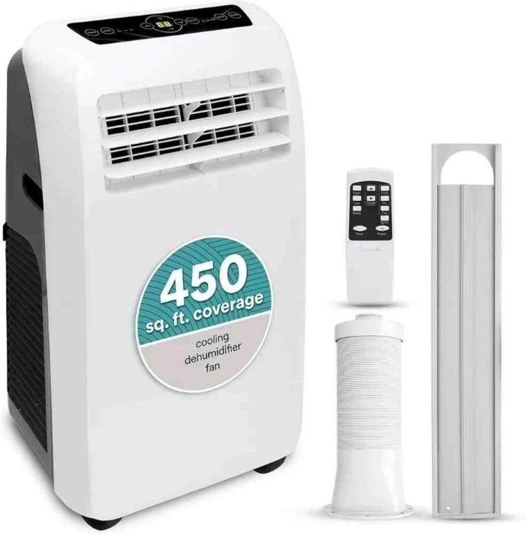 Serene Life Portable Electric Air Conditioner Unit-900W 10,000 BTU