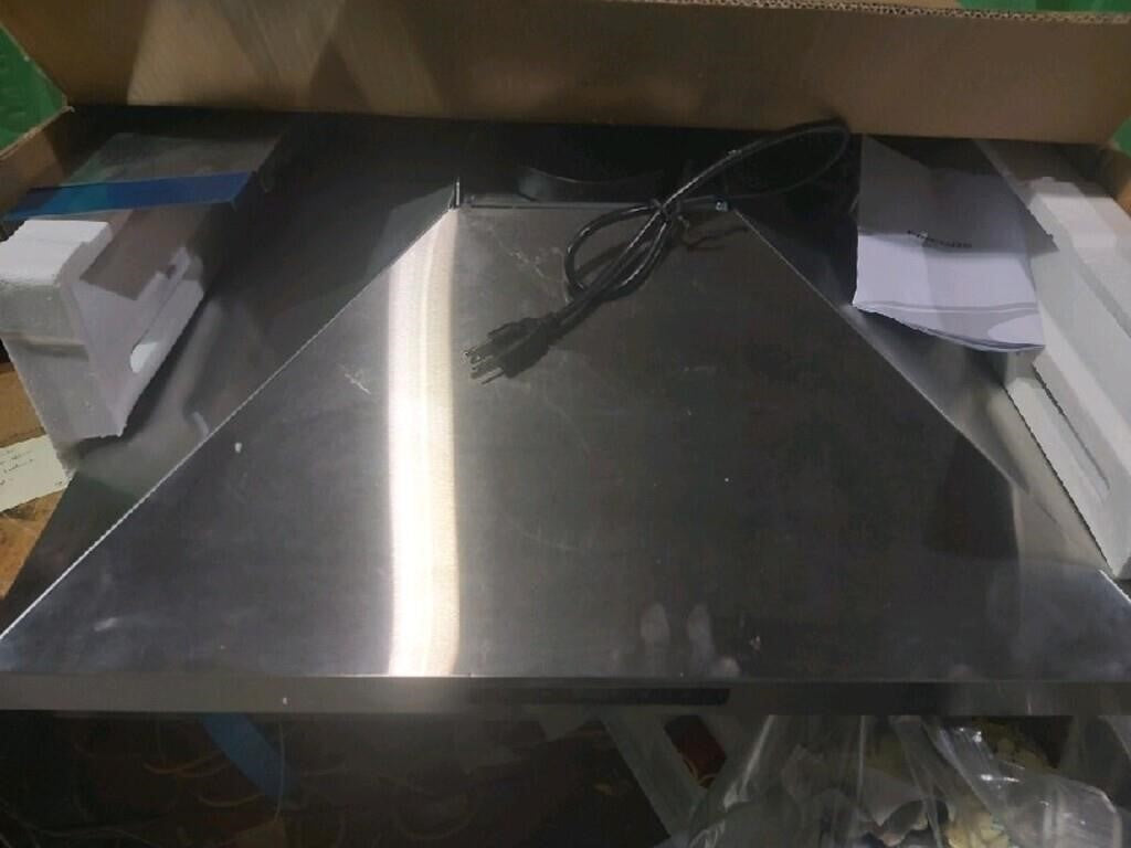 FIREGAS Range Hood 30 inch, Stove Vent Hood with Permanent Filters,