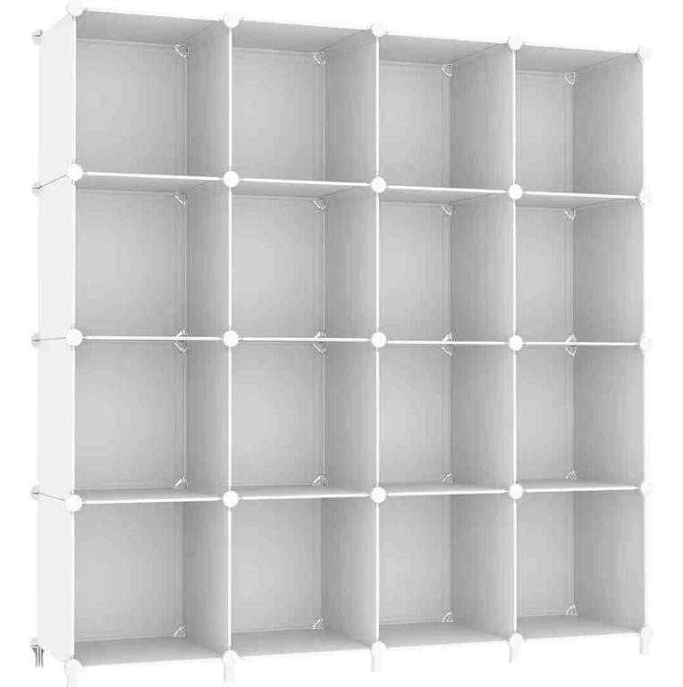 Awtatos Cube Storage Organizer, 16 Cube Closet