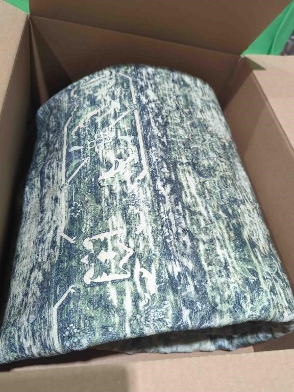 Area Rug Abstract Emerald 5 ft. x 7 ft Ar