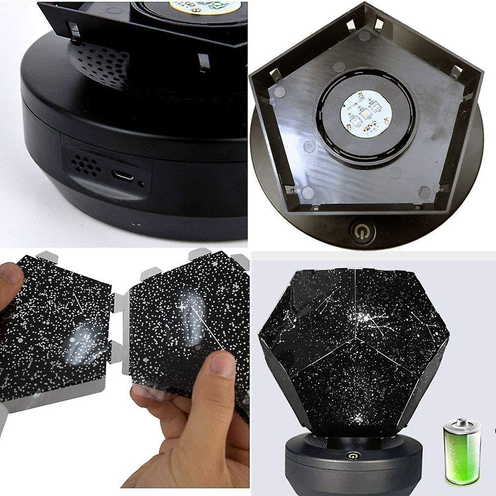 Galaxy Star LED Night Light Projector Bluetooth