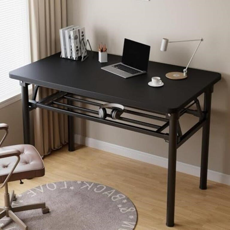 Mrsanmu Folding Desk,31.5 Inch Space Small