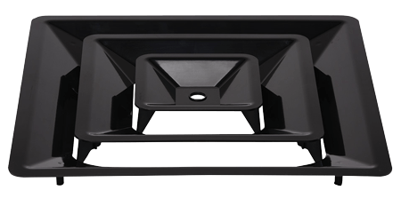 Havaco Technologies HT-2X2-SPL-10-BK Quick Connect 2 X 2 ft. Black