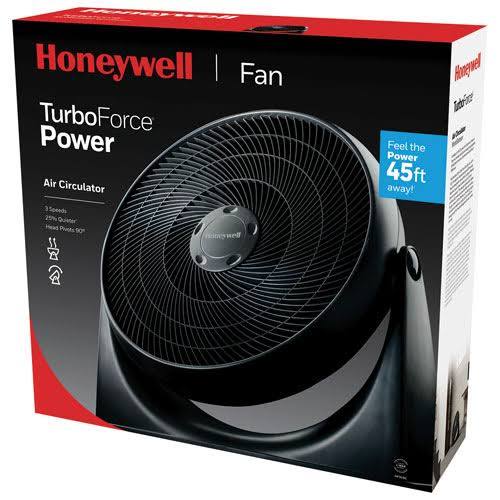 Honeywell TurboForce Floor Fan - 18" - Black