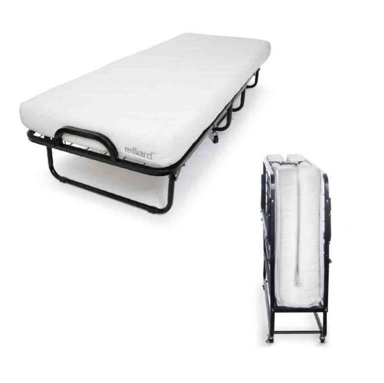 Diplomat Folding Bed-Cot Memory Foam Size