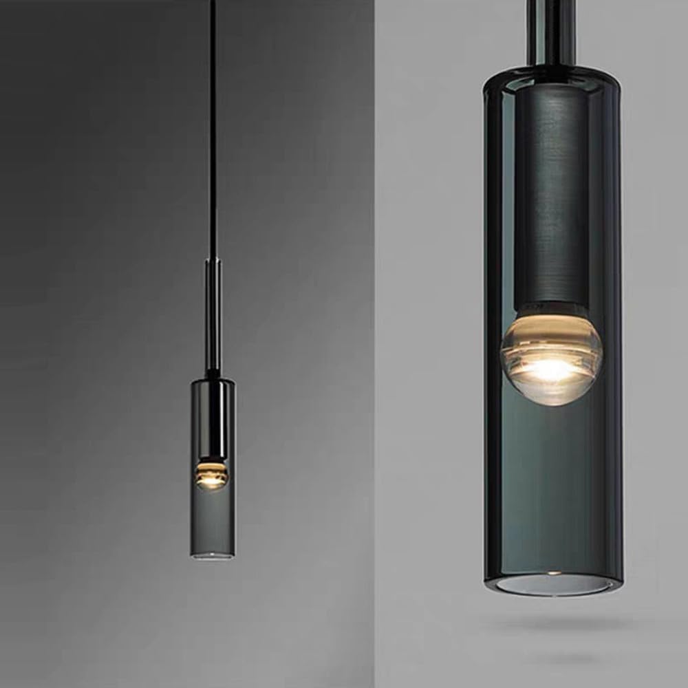 TCHAU Entrance Tubular Glass Pendant Lighting Fixt