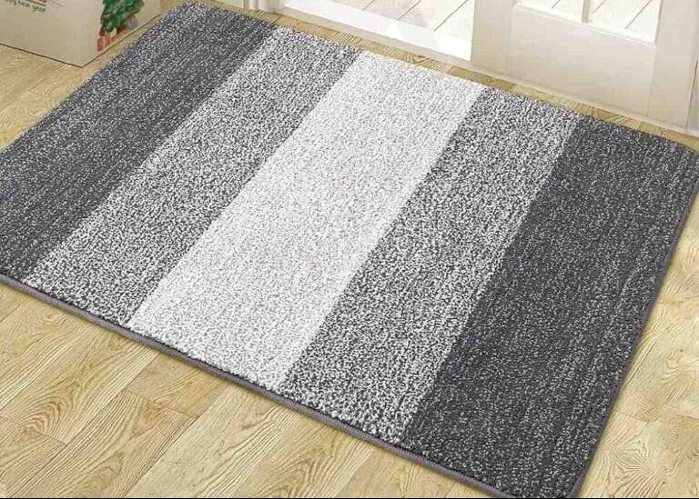 Grandaily Indoor Doormat, 24" x 36" Grey