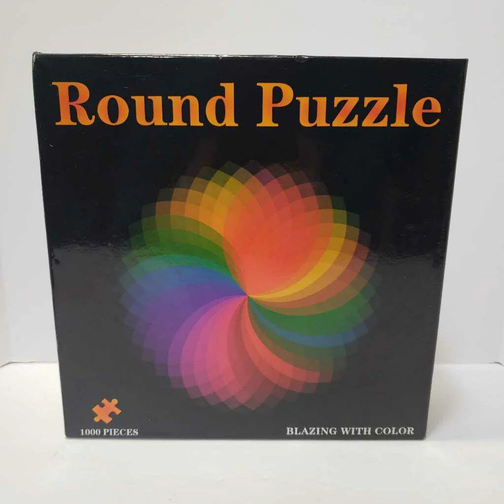 Round puzzle- 1000 pieces