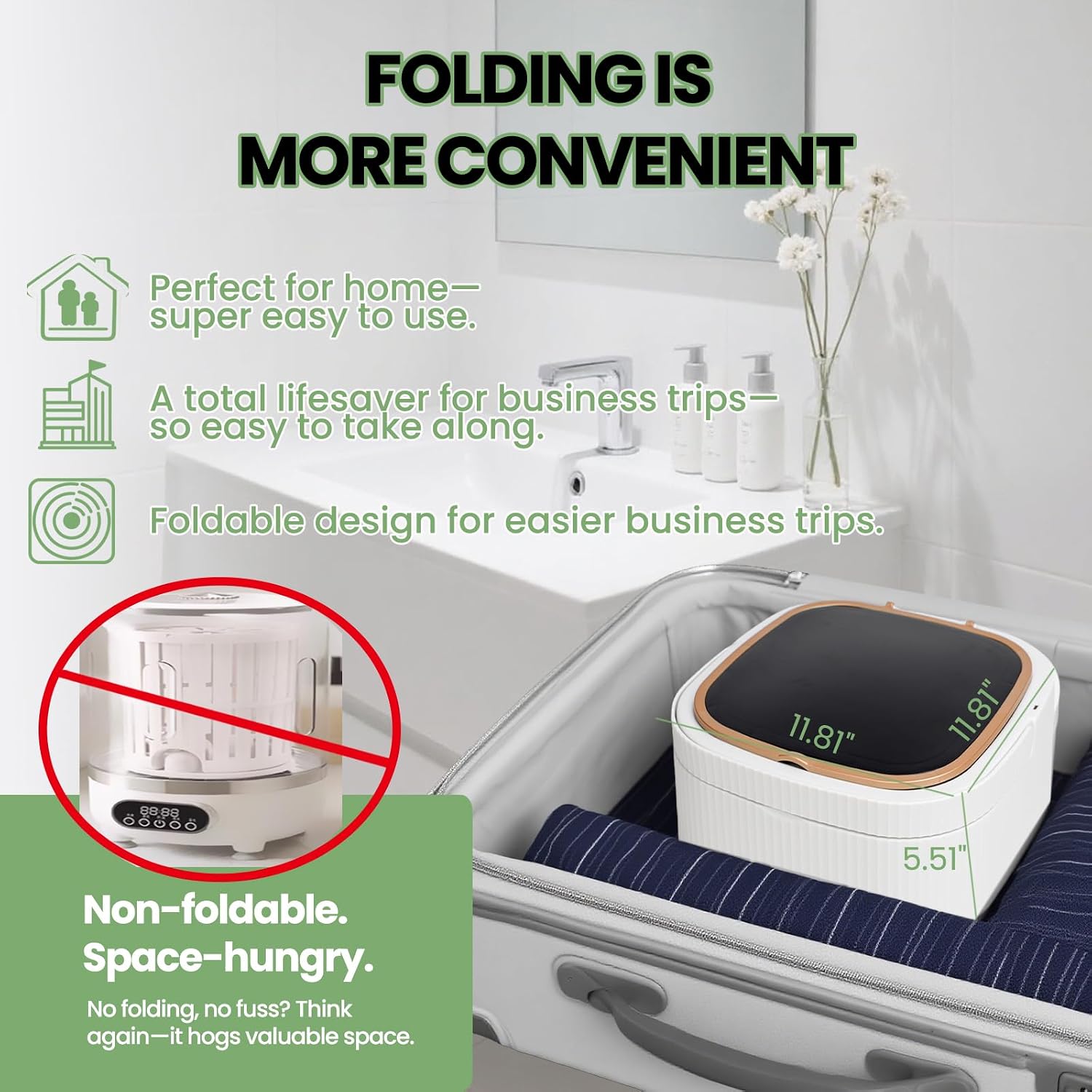 AMZNR Portable Washing Machine Mini Washer