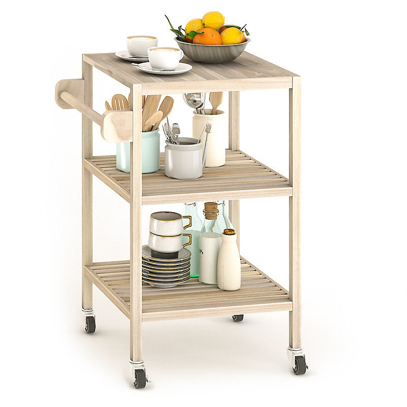 Kitchen trolley, Serving trolley, Trolley Organic White