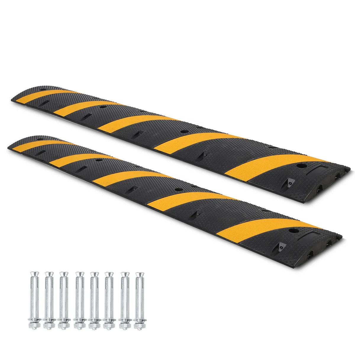 Rubber Speed Bump, Garvee 2PCS 6FT