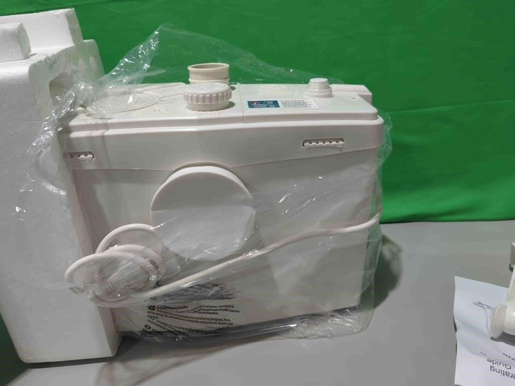 800Watt Macerator Pump, Macecrating Toile