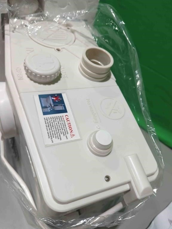 800Watt Macerator Pump, Macecrating Toile