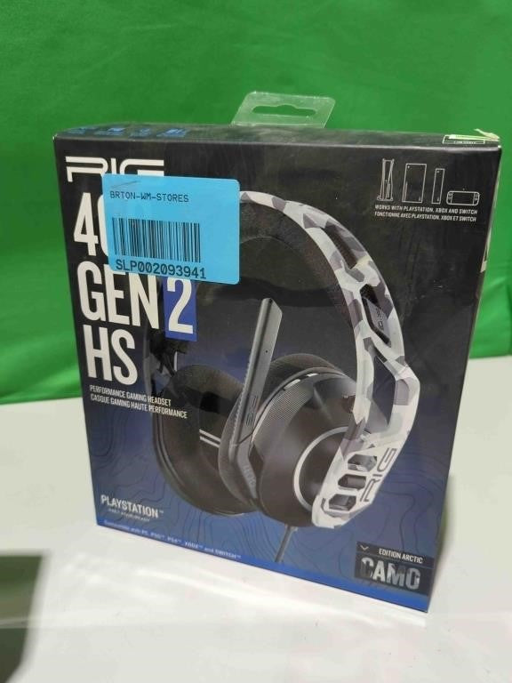 RIG 400 GEN 2 HS Wired Gaming Headset for PlayStation – Arctic Camo