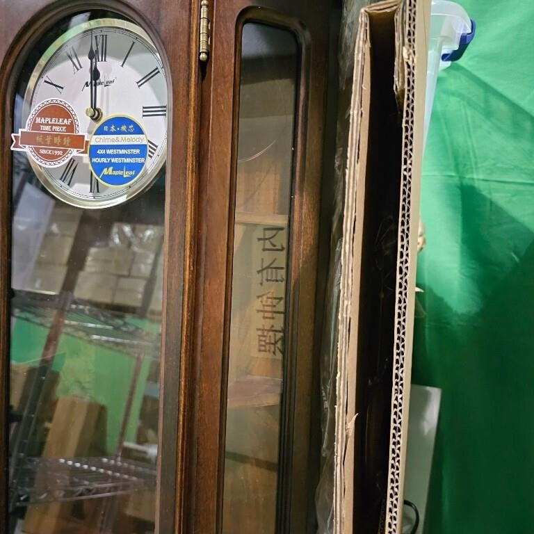 Maple leaf Time piece 4x4 Westminster Wooden Chimi