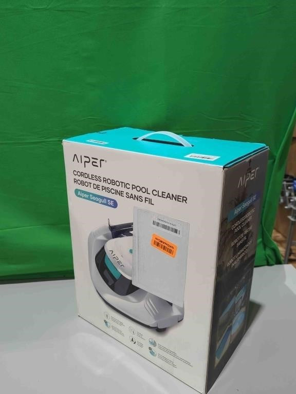 AIPER Cordless Robotic Pool Cleaner, As-Is