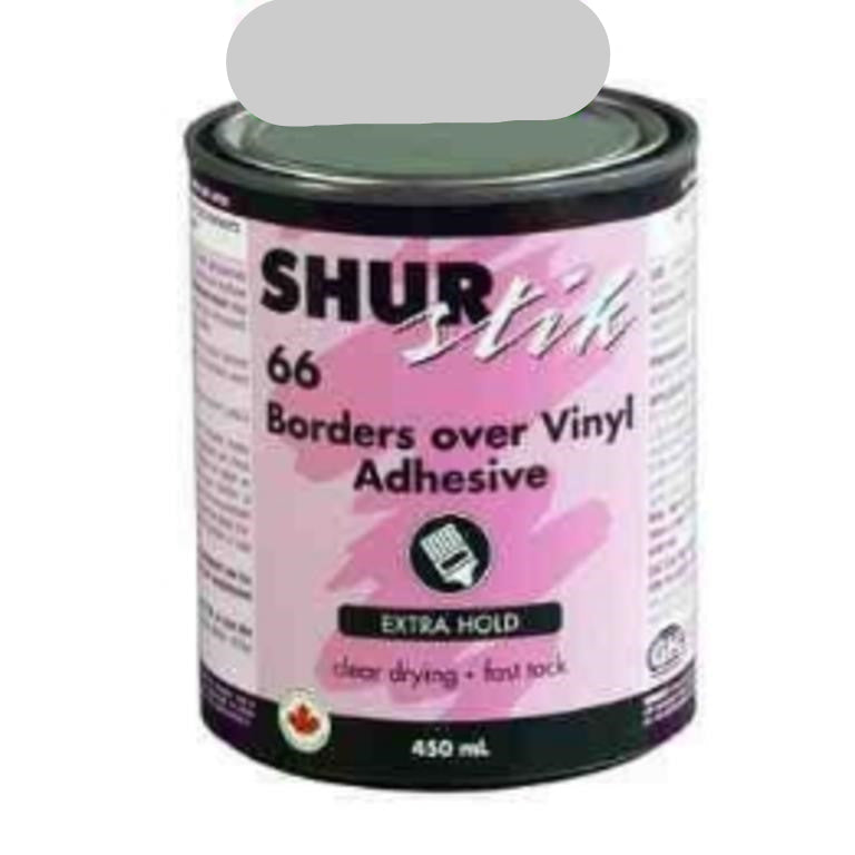 Shur Stik 66 Border Over Vinyl Adhesi