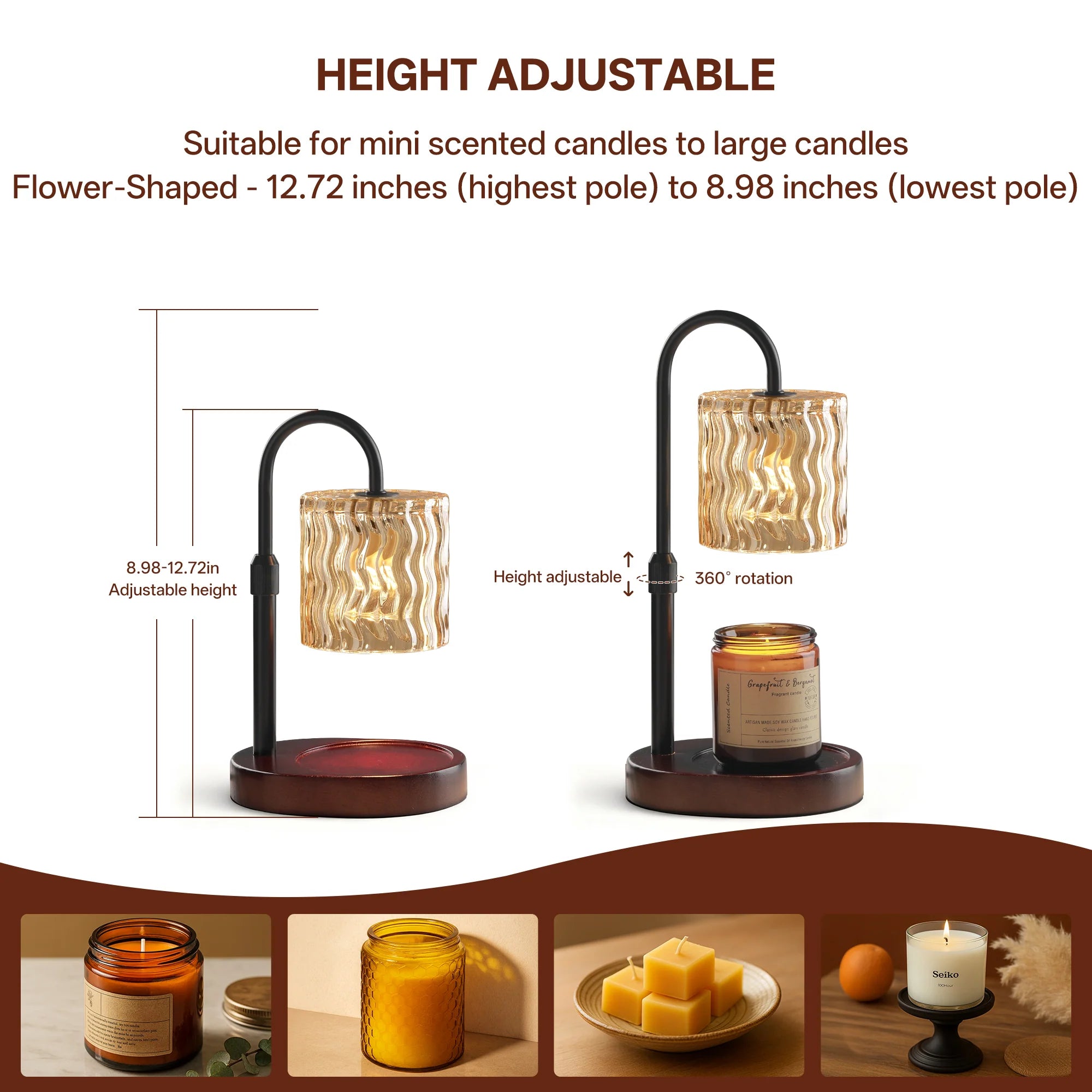 Homelist Candle Wax Warmer Lamp with Timer
