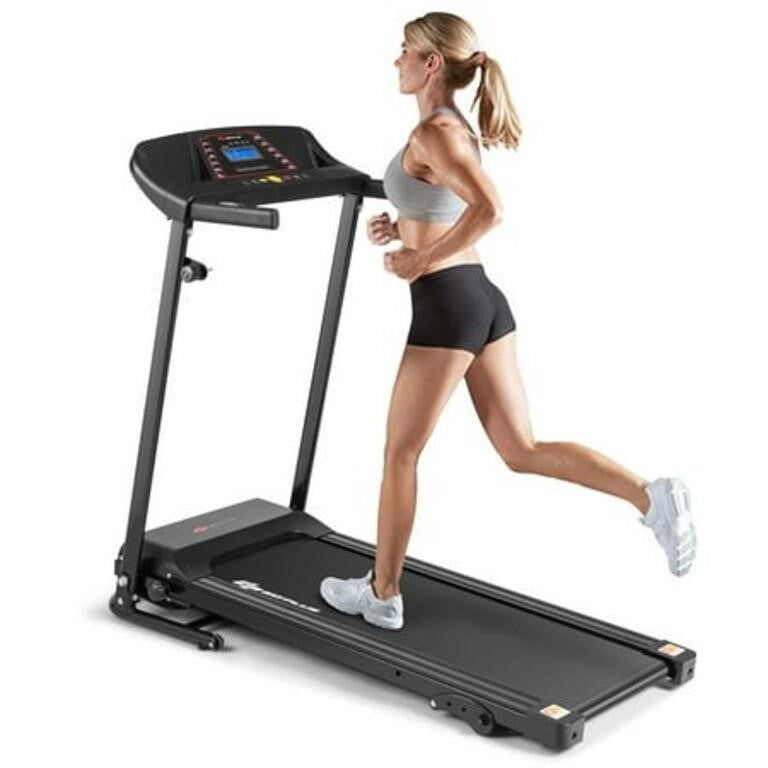 Folding Treadmill Electric Support Motorized Power Running Machine Trainer, SP36921