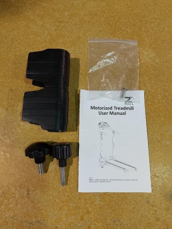 Treadmill Motorized Running Machine w/ APP Control & Holder Design, TRM-1034-BK