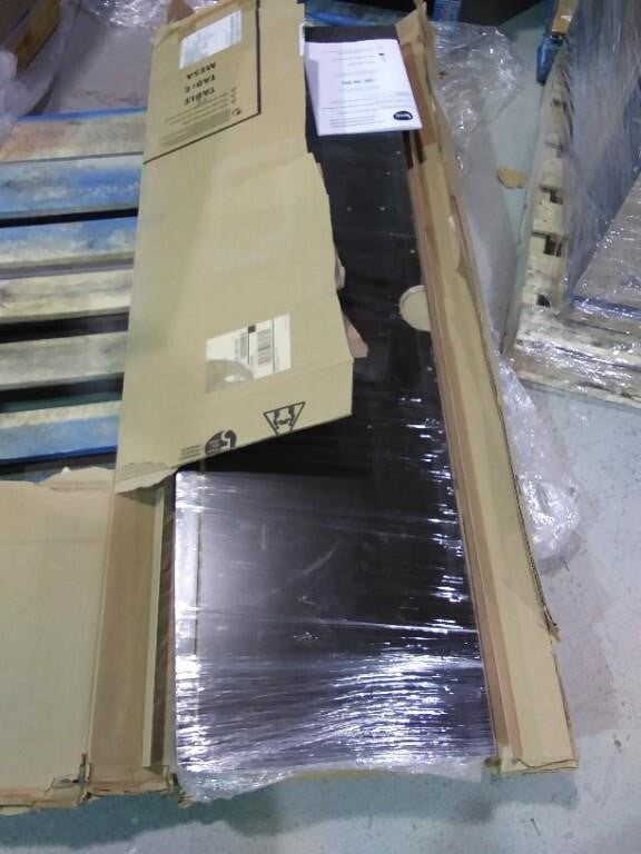 South Shore Agora - Wall Mounted Media Console Brown