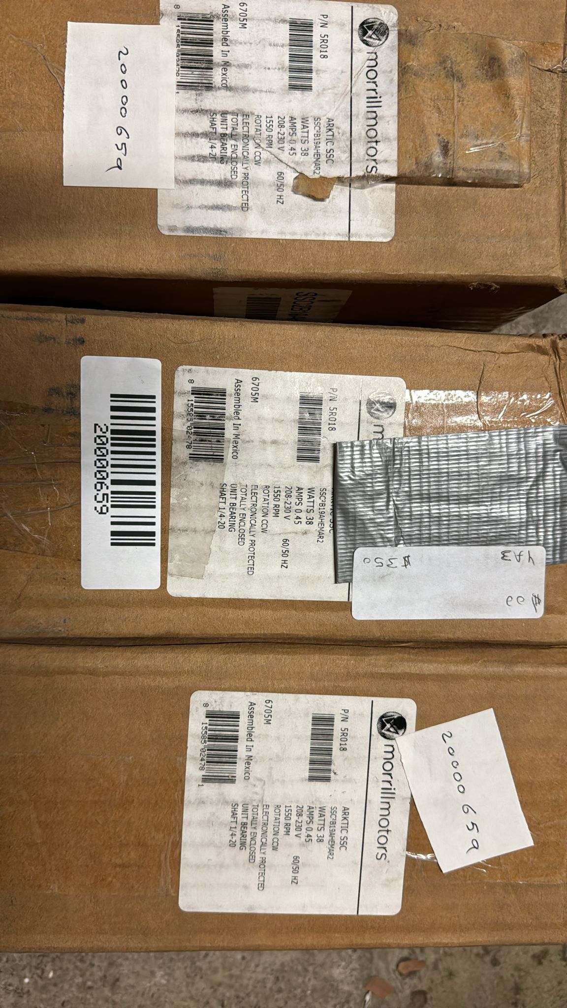 Morrill Motors ARKTIC SSC 38 WATT Refrige