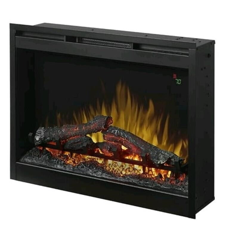 Dimplex 27-in Black Electric Fireplace Insert
