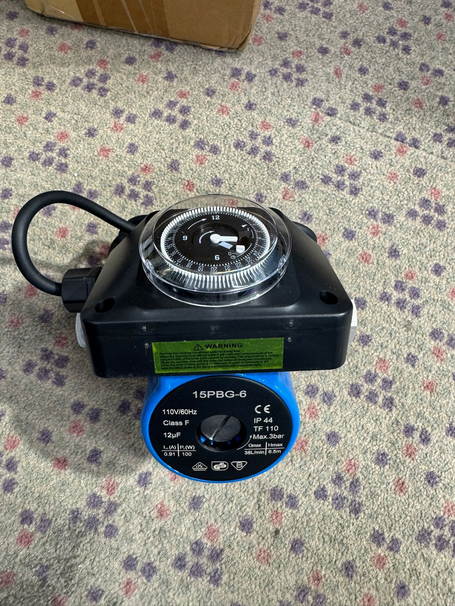 Instant Hot Water Recirculating Pump Kit