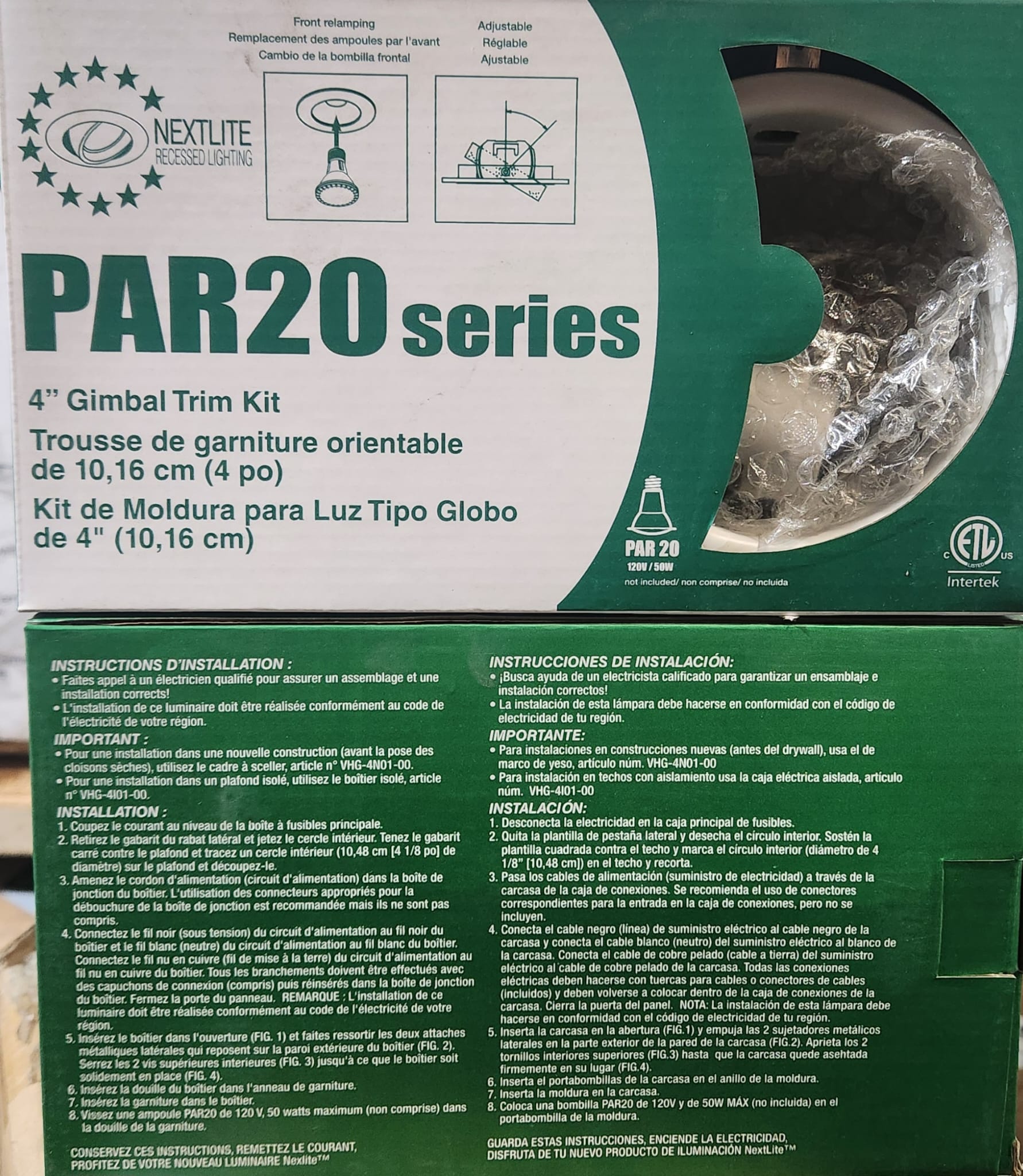 PAR20 SERIES 120V/50W