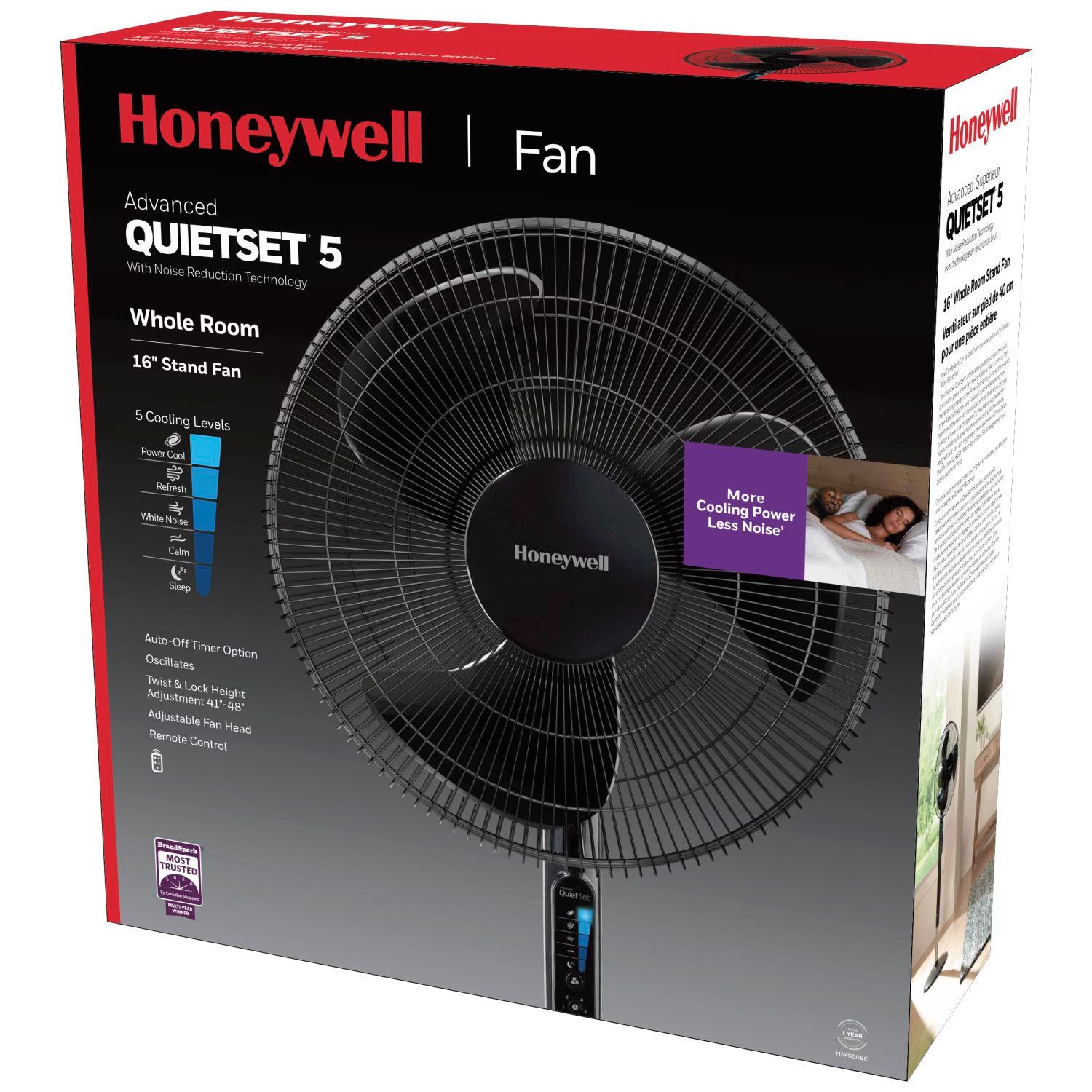 Honeywell Tilt-Head Pedestal/Stand Fan