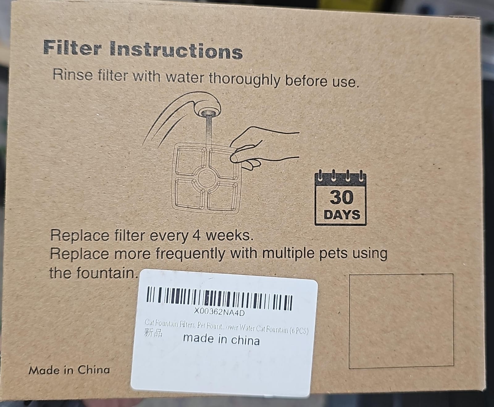 Cat Water Fountain Filters