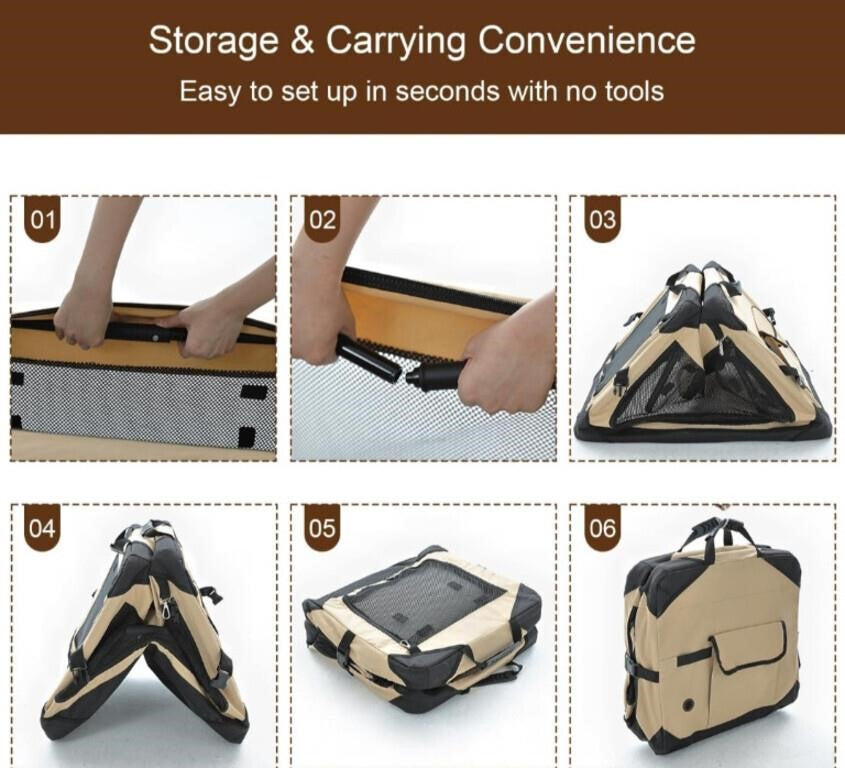 Garnpet Dog Crate for Large Dogs