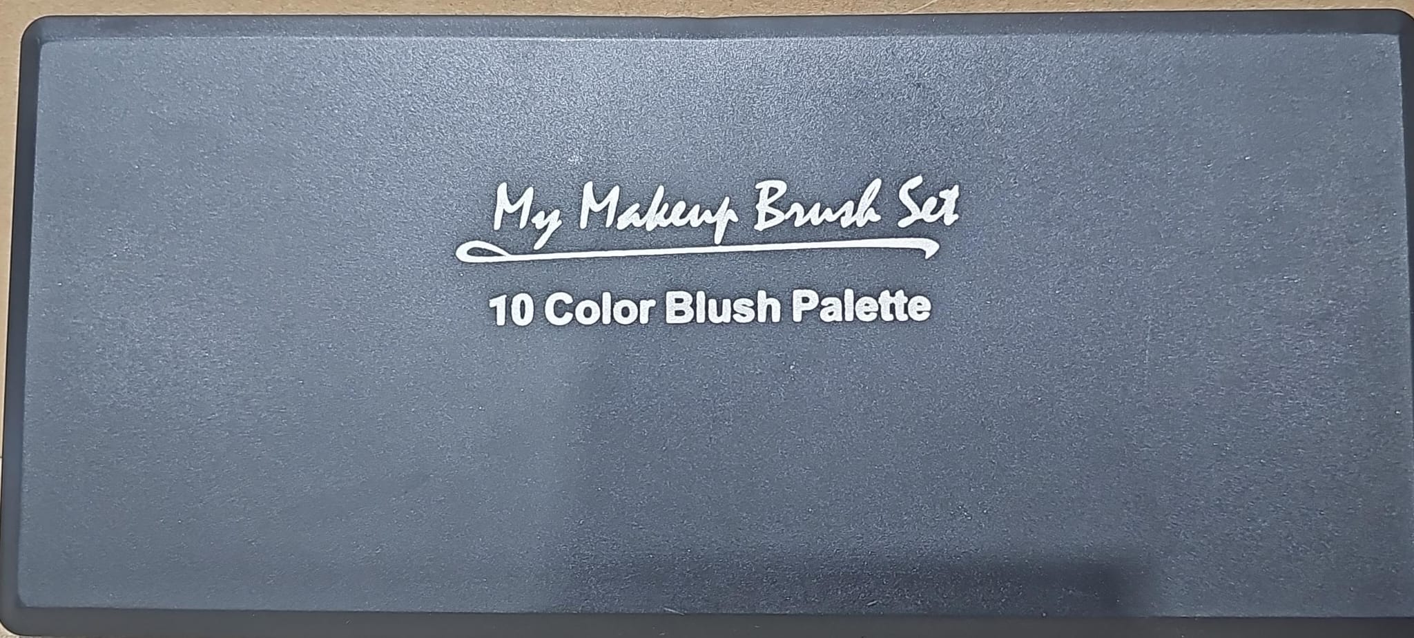 My Makeup Brush set- 10 color brush palette