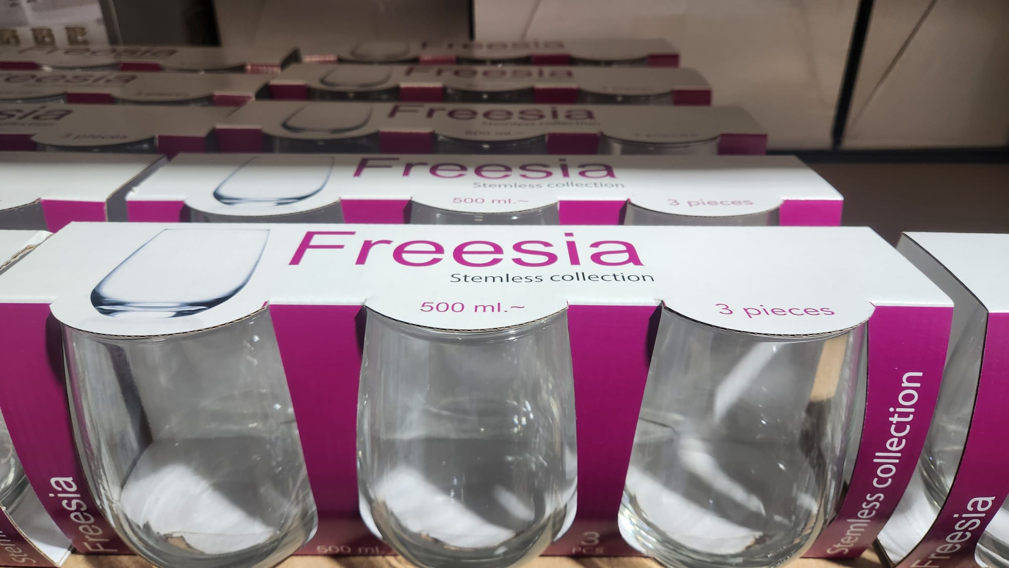 GLASS FREESIA 500ML